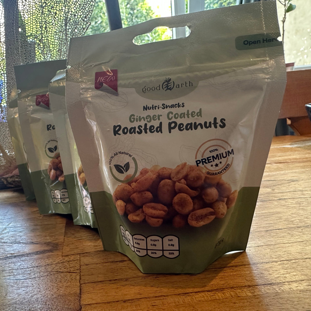 Ginger Coated Roasted Peanuts
