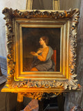 Woman on Chair painting