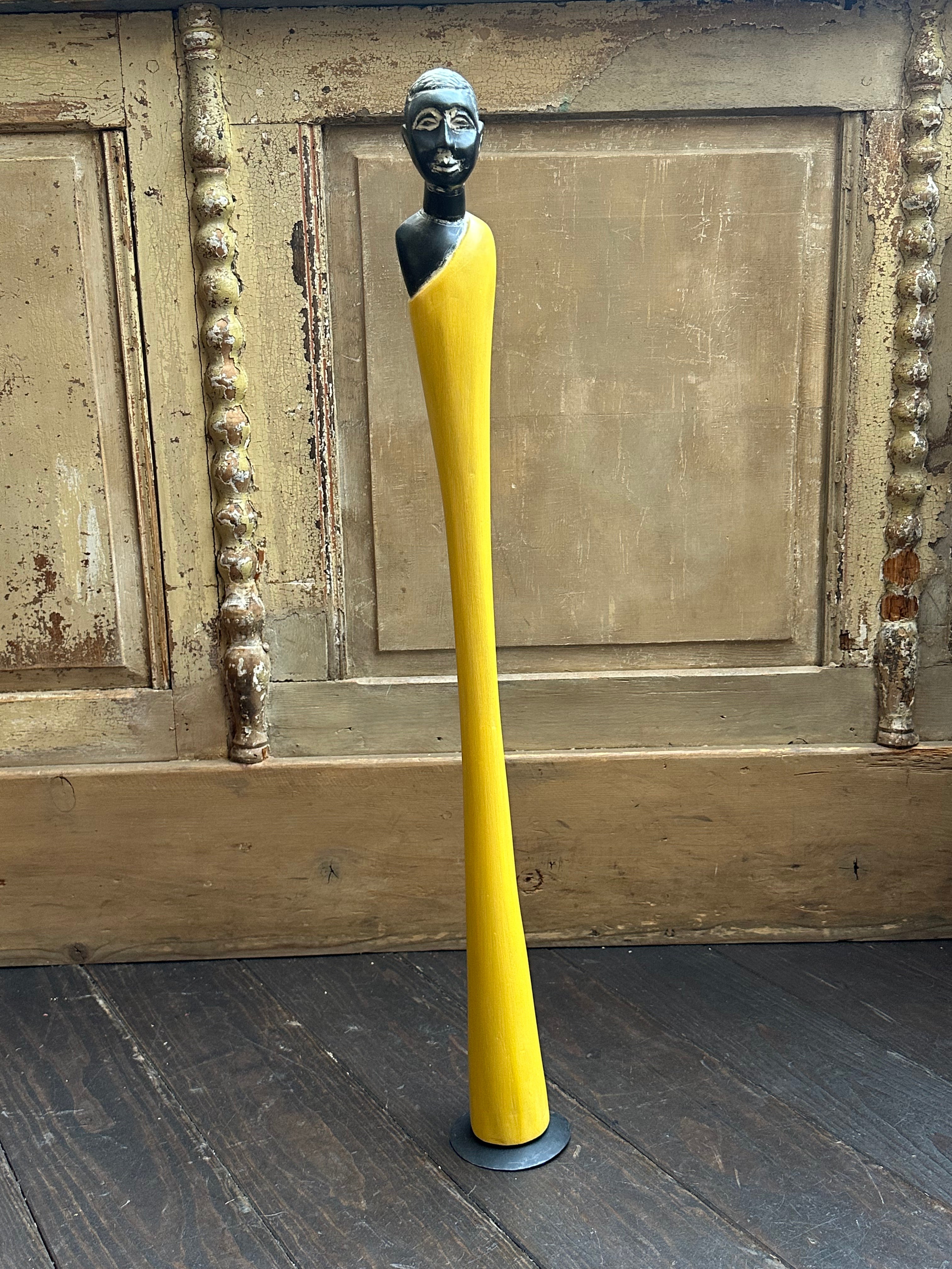 Papa Figurine Yellow