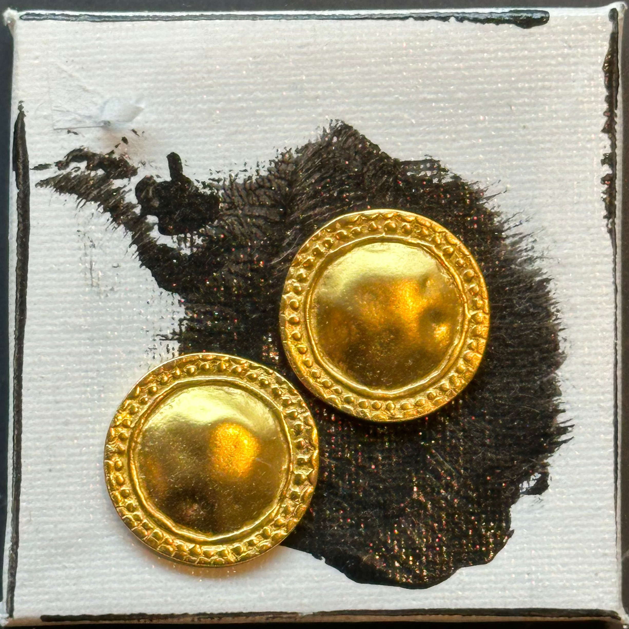 Sol de Oro Pre‑Columbian 24k Earring