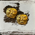 ''Máscara'' Earrings
