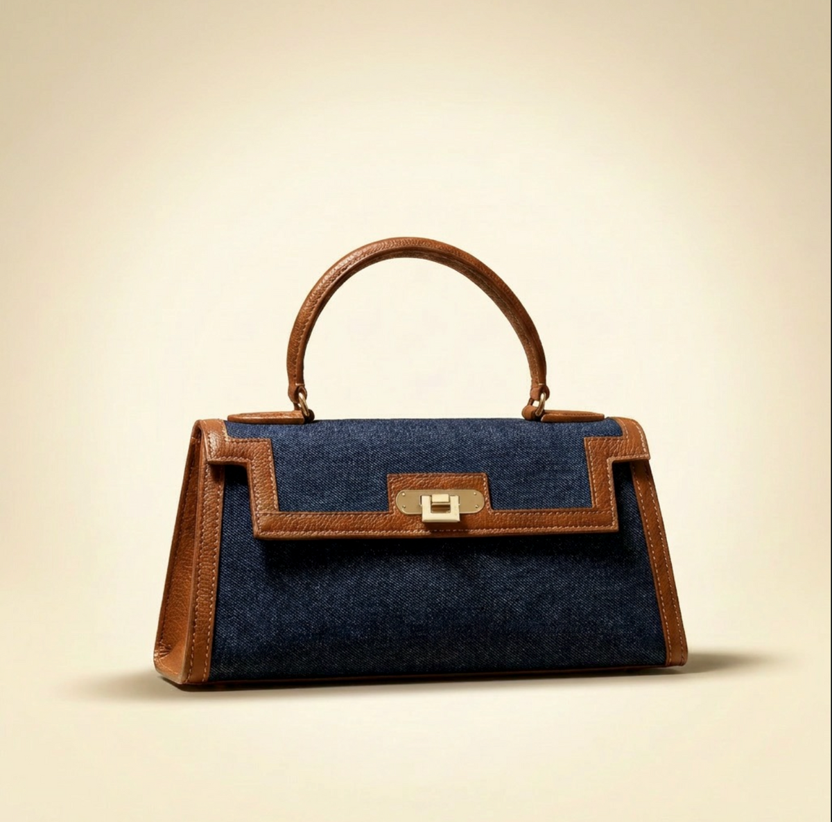 Rose 28 - Jeans Scuro / Cognac