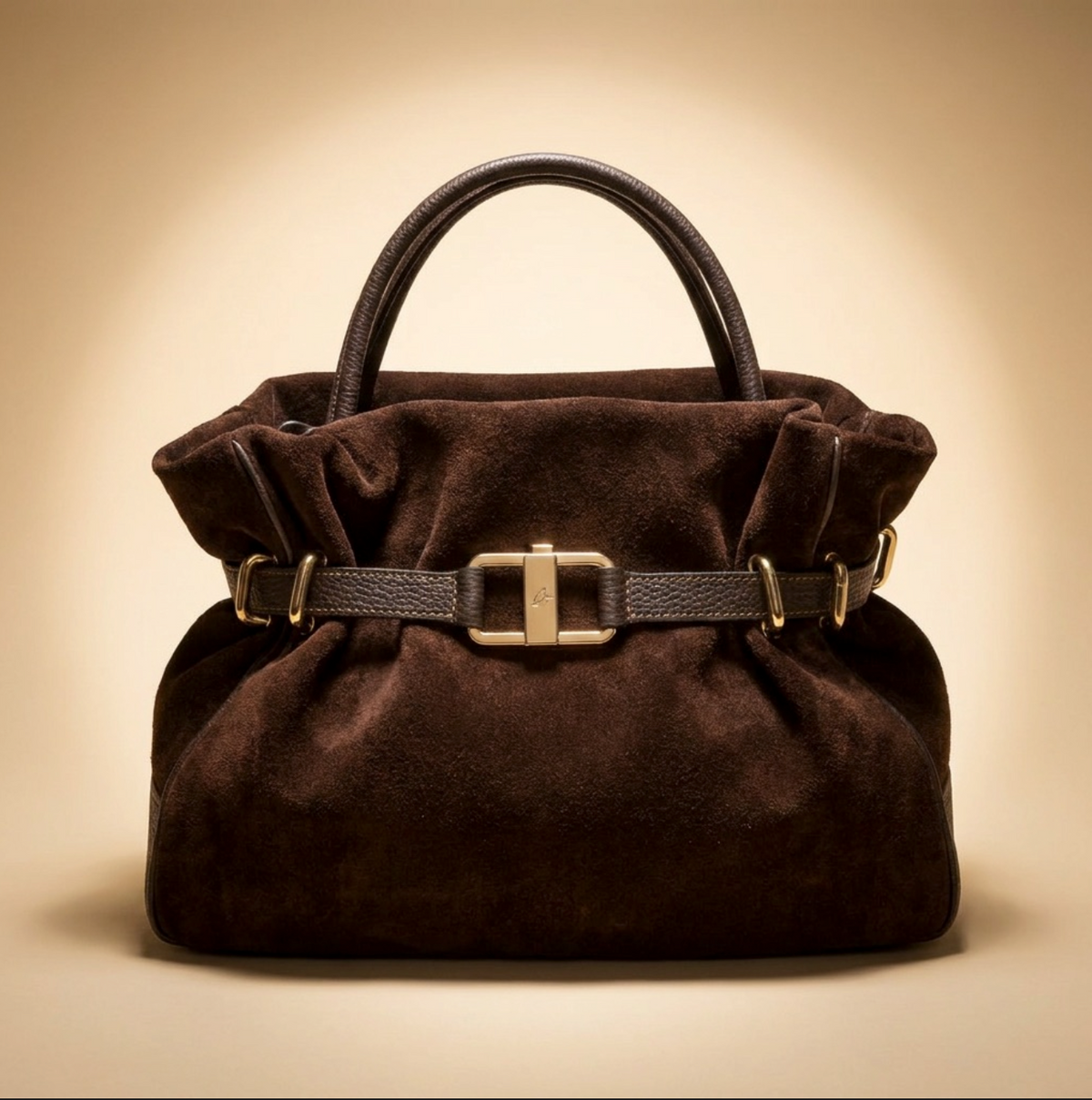 Marta 32 - Suede T.Moro / Gold