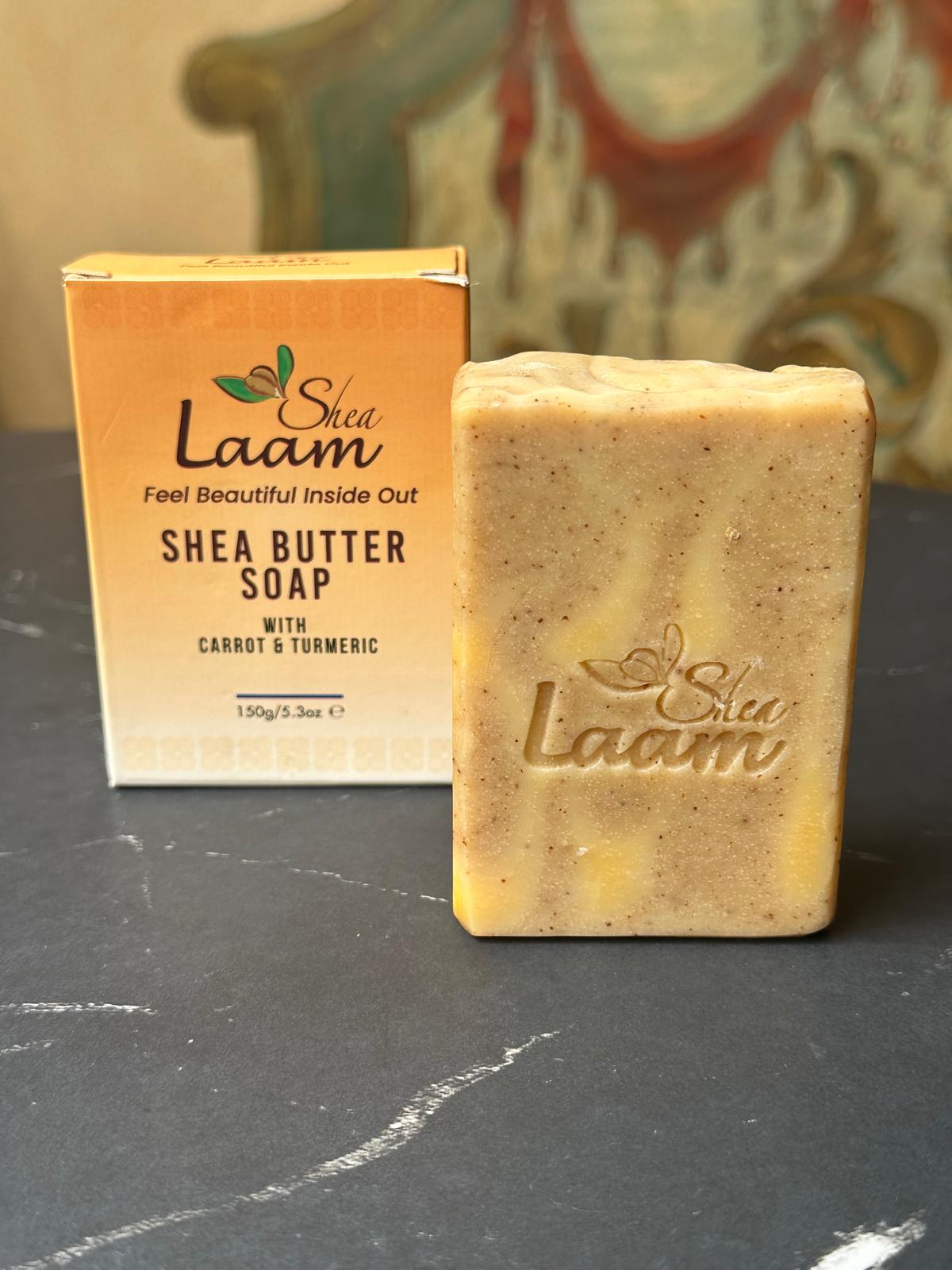 Shea Butter Soap - Carrot & Turmeric