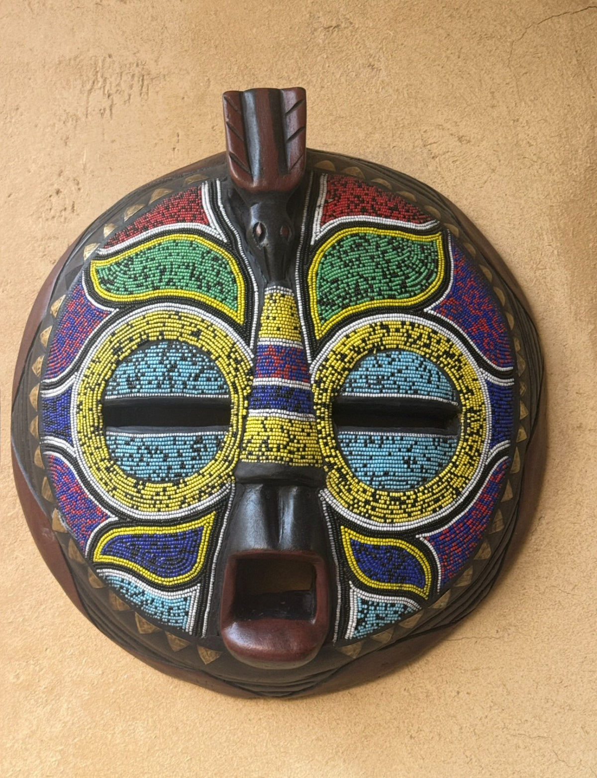 Colourful Wall Deco Mask
