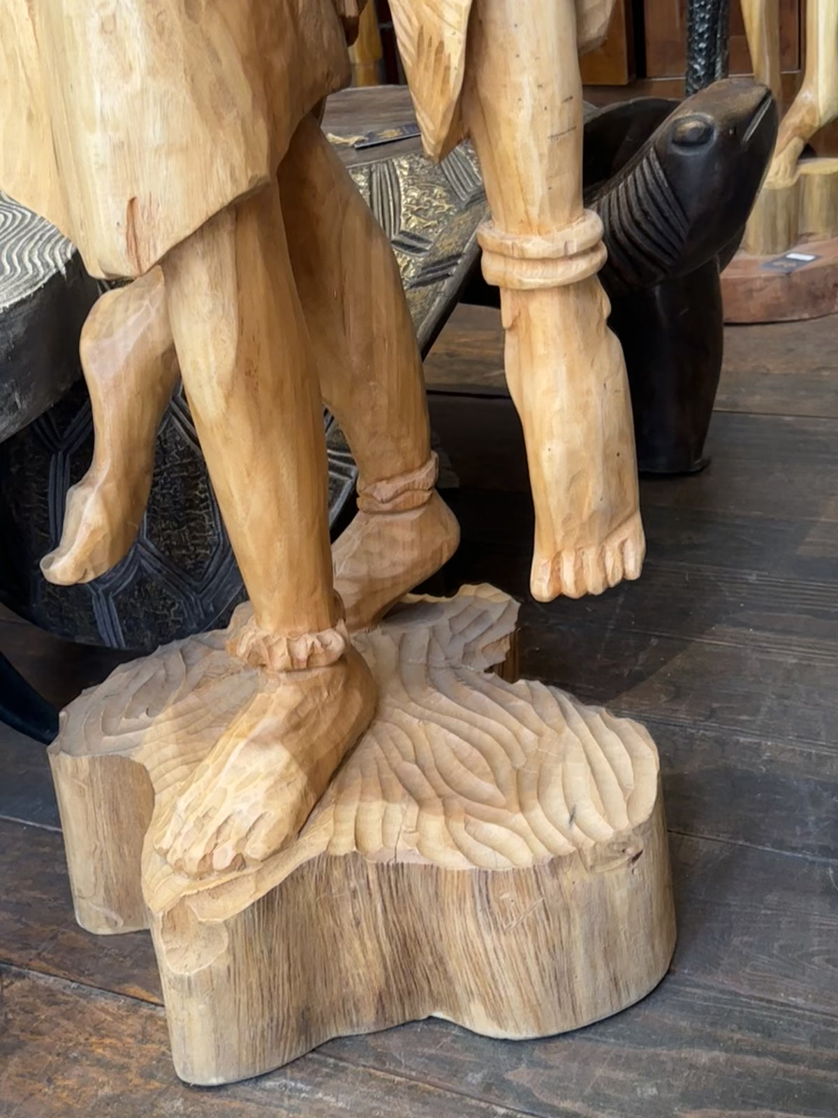 Unity– Handcarved Wooden Sculpture